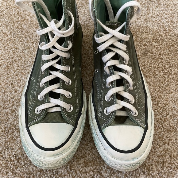 Olive green Chuck 70s Converse - Picture 3 of 9